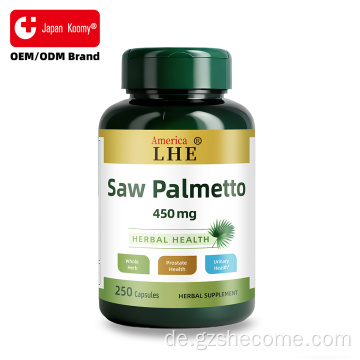 Shecome Saw Palmetto 250 Kapseln für die Harngesundheit